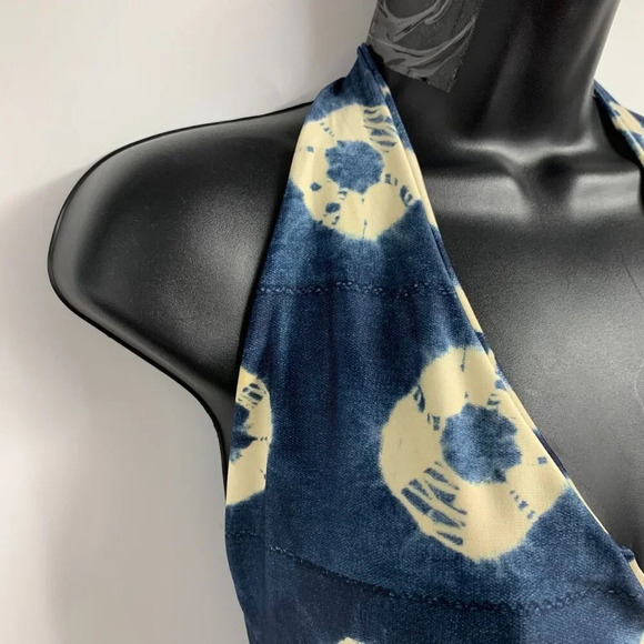 Lenny Niemeyer Women's Tie Dye Reversible One Piece Adjustable One SIze Swimsuit - Picture 4 of 9